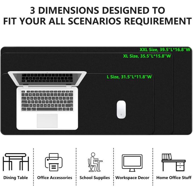 Tapis De Souris, Tapis Souris Gamer 80x30cm, Base Antidérapante — photo 4