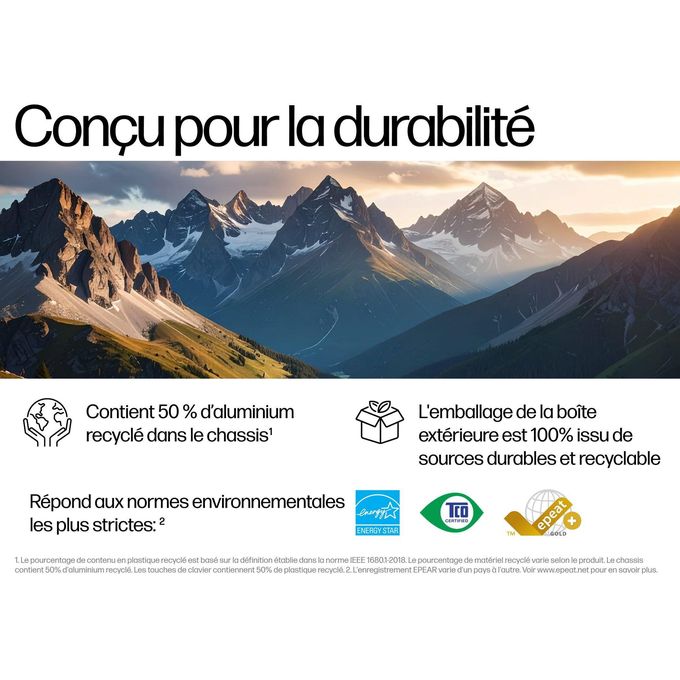 Hp PC Portable Probook 4G1IR 14 - Core 5 - 120U - 16GB - 512GB SSD - 14" - Clavier Azerty rétro éclairer - Windows 11 - Wifi - Bluetooth — photo 6