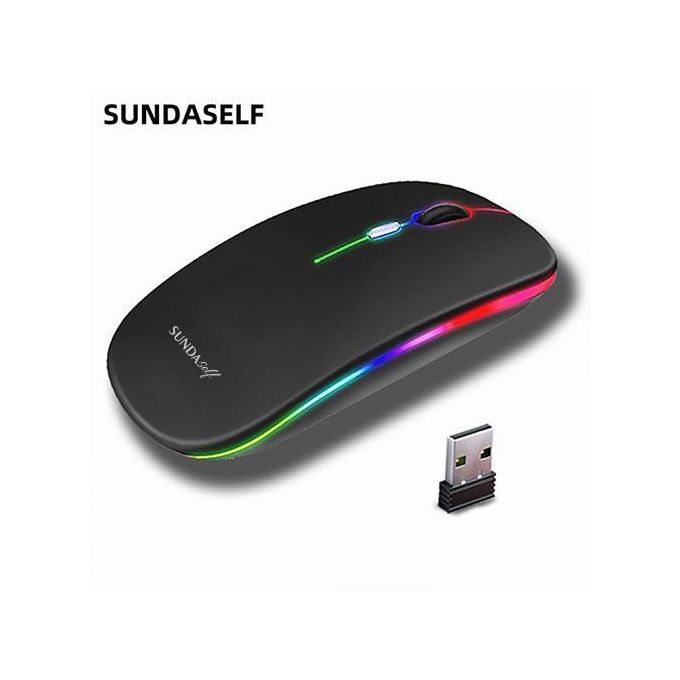 SUNDASELF Rechargeable sans fil Bluetooth 2 modes 2,4 GHz - Noir — photo 2