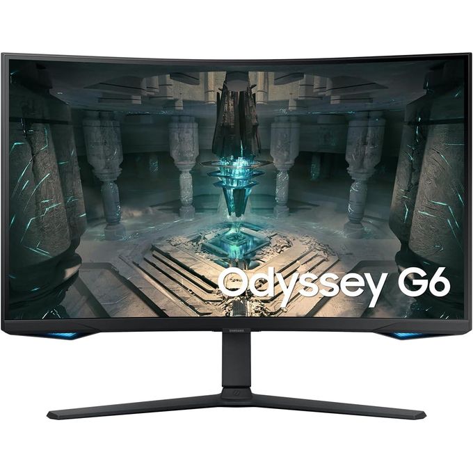 Samsung Ecran PC Gamer Incurvé - - ODYSSEY G6 - G65B BG650EU - 27'' WQHD - VA - 1 ms - 240Hz - HDMI / DisplayPort - Freesync