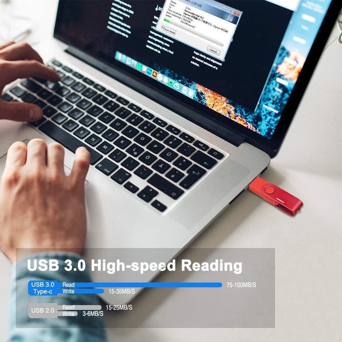 2TB USB Flash Drive – 2-in-1 USB 3.0 and Type-C, High-Speed Portable Storage — photo 4