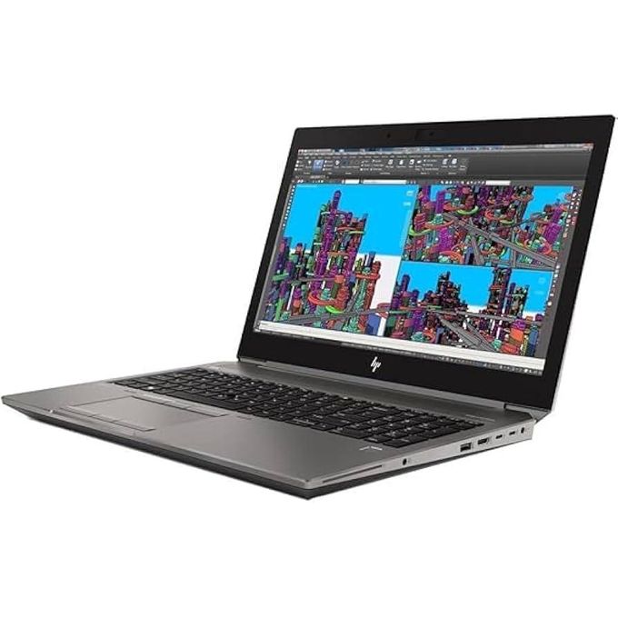 Hp ZBOOK FURY 17 G5 - Intel® Core™ i7- 32Go de RAM - 512 Ssd- Clavier Rétro-éclairé- France d’origine- Empreinte digitale - Écran FHD 17,3’’- Win 10pro - ash brown - graphic 6 - (CE PC A ETE REINSTALLE)