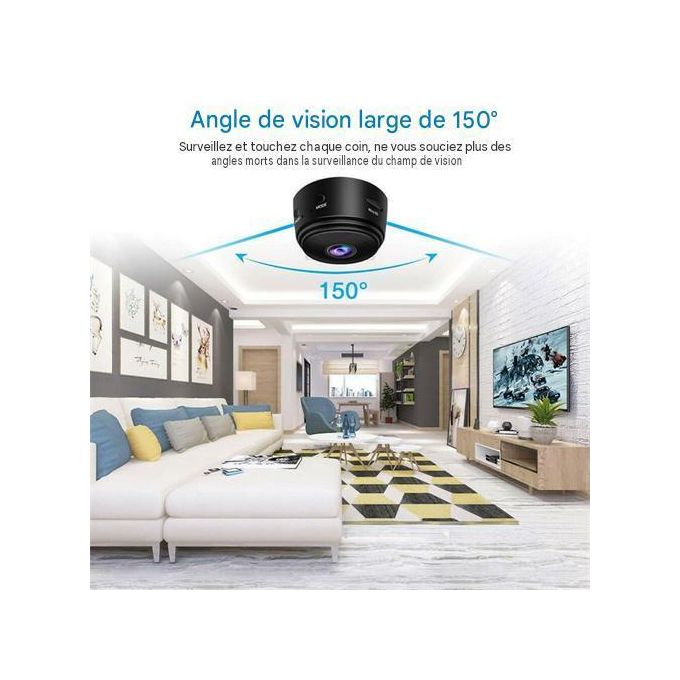 Hidden Wireless WiFi Security Camera 1080P with Magnetic Base — photo 2
