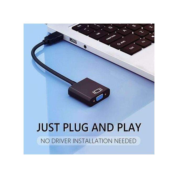 HDMI to VGA Adapter Cable (Analog Converter) — photo 3