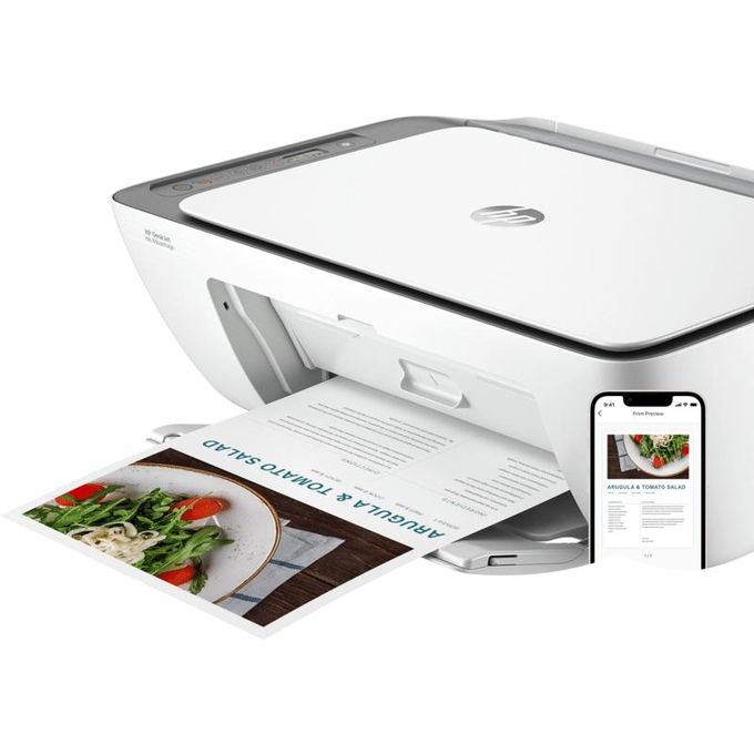 Hp Imprimante 2876 - Wifi - Impression - Photocopie - Scanner - Blanc — photo 2