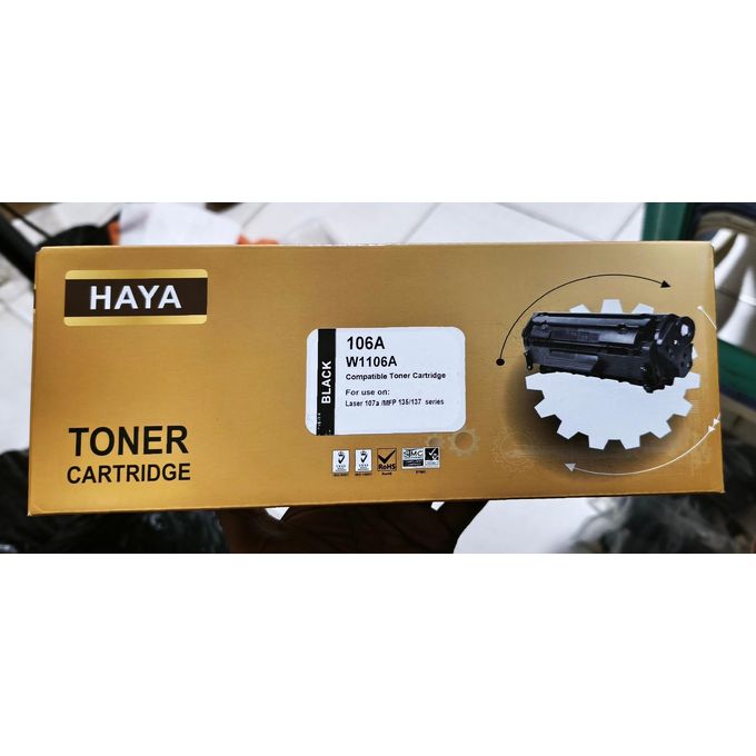 Cartouche D'Encre Toner 106A - W1106A / 1000 Pages - Noir