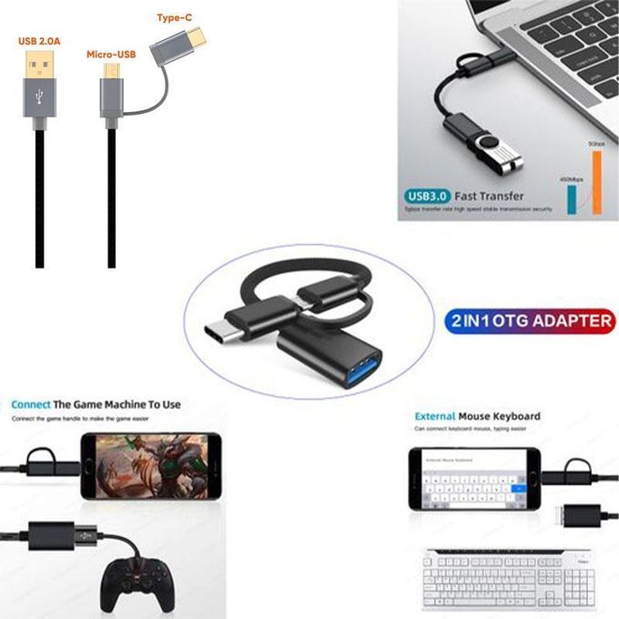 GtyGo Clé USB OTG 256 Go USB3.0 Adaptateur Type C 3 unités dans 1 ensemble — photo 5